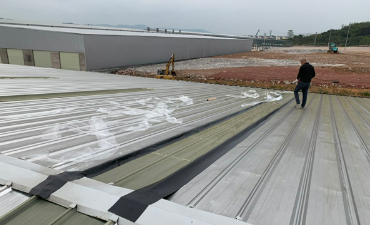 遂昌厂房屋面防水维修案例